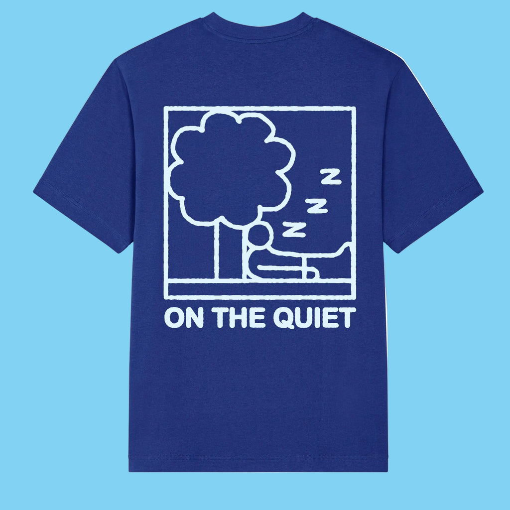 On The Quiet Zzz - T-shirt (French Blue) - [PRE-ORDER]