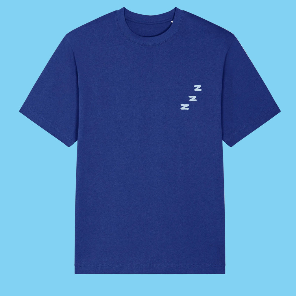 On The Quiet Zzz - T-shirt (French Blue) - [PRE-ORDER]