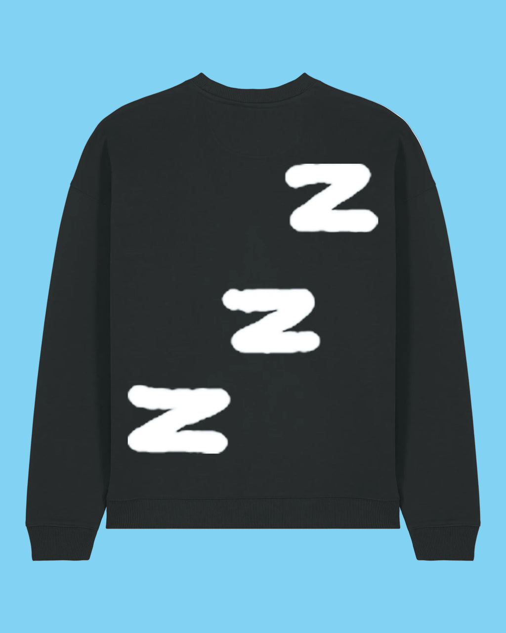 On The Quiet Zzz - Sweatshirt (Black) - [PRE-ORDER]