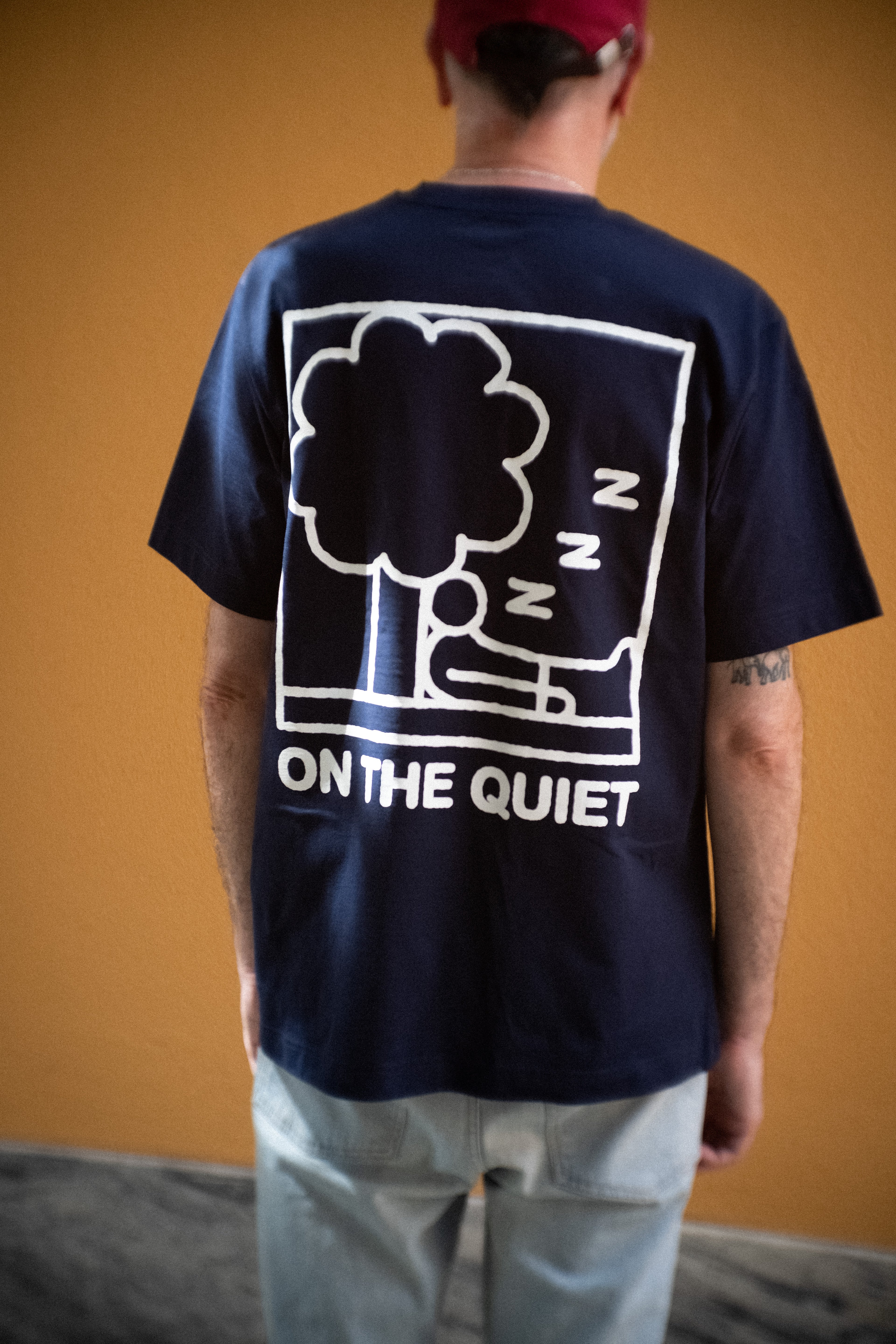 On The Quiet Zzz - T-shirt (french navy)